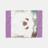 Puppy fleece deken. deken (Voorkant (Horizontaal))