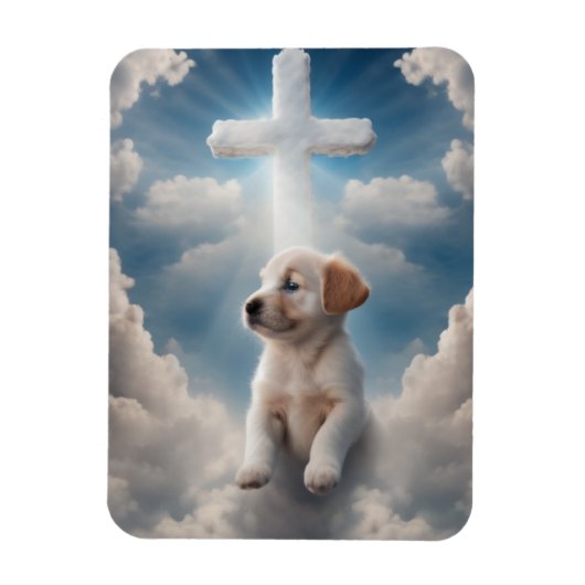 Puppy Flexibele Fotomagneet Magneet (Verticaal)