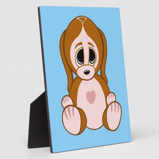 Puppy Fotoplaat (Zijkant)