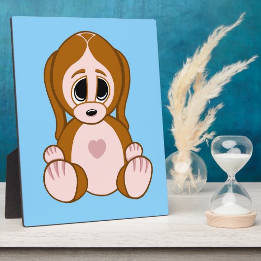 Puppy Fotoplaat (Zijkant)