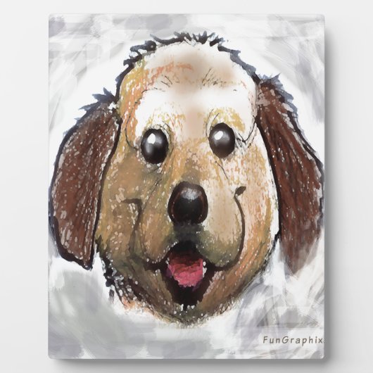 Puppy Fotoplaat (Voorkant)