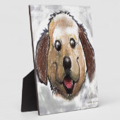 Puppy Fotoplaat (Zijkant)
