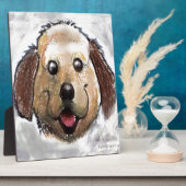 Puppy Fotoplaat (Zijkant)