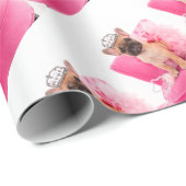 Puppy french bulldog disguised cadeaupapier (Rol Hoek)