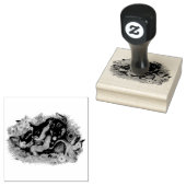 Puppy Garden Rubberstempel (Gestempeld)