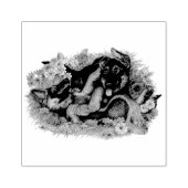 Puppy Garden Rubberstempel (Afrduk)