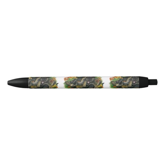 Puppy Garden Zwarte Inkt Pen (Voorkant)