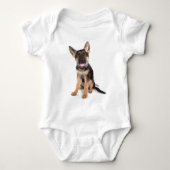 puppy German shepherd Romper (Voorkant)