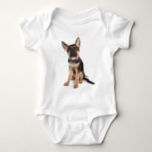 puppy German shepherd Romper
