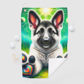 Puppy Golfhanddoek (Insitu)