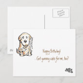 Puppy Gonta Briefkaart - door Gag-Circus, Osaka Ne (Voorkant / Achterkant)