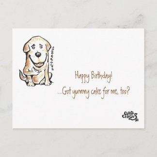 Puppy Gonta Briefkaart - door Gag-Circus, Osaka Ne