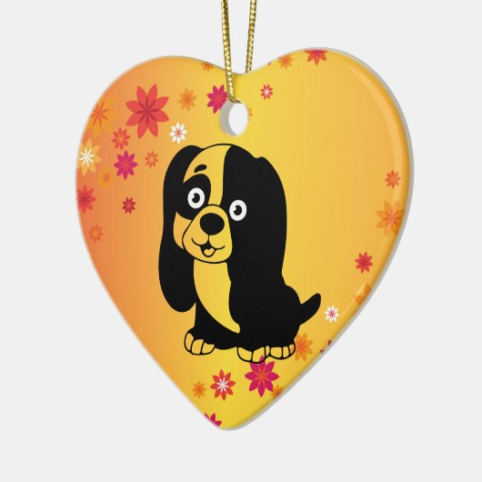 Puppy Heart Ornament (Links)