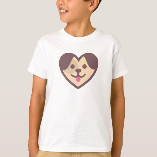 Puppy Heart T-shirt (Voorkant)