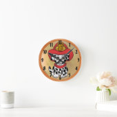 Puppy Hond Brandweerklok Ronde Klok (Huis)