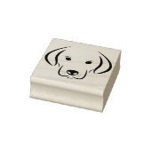 puppy hond gezicht kunst stempel (Stempel)