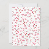 Puppy hond kinderen geven beste moeder valentijnsd feestdagenkaart (Achterkant)