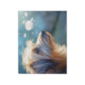 Puppy Hond Pet Dier Tranquil Vredig Notitieblok (Linkerzijde)