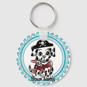 Puppy Hond Piraten  Sleutelhanger