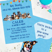 Puppy Hond Verjaardag Kaart