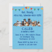 Puppy Hond Verjaardag Kaart (Voorkant)