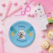 Puppy Hond Verjaardag Papieren Bordje (Feest)