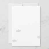 Puppy hond Verjaardag uitnodiging Ballonnen Meisje (Achterkant)