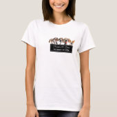 Puppy Hond Wandelen Huisdier Zitten Business Marke T-shirt (Voorkant)