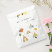 Puppy-honden van Kinderen elke dag van de leeftijd Bedankzakje (Gezegeld)