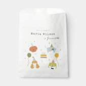 Puppy-honden van Kinderen elke dag van de leeftijd Bedankzakje (Voorkant)