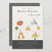 Puppy-honden van Kinderen elke dag van de leeftijd Kaart (Voorkant / Achterkant)