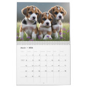 Puppy hondenliefhebber kalender (Mar 2026)