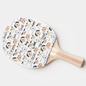 Puppy Hondenliefhebber Tafeltennisbatje (Zijkant)