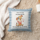 Puppy hondenstaarten... waar kleine jongens van ge kussen (Deken)