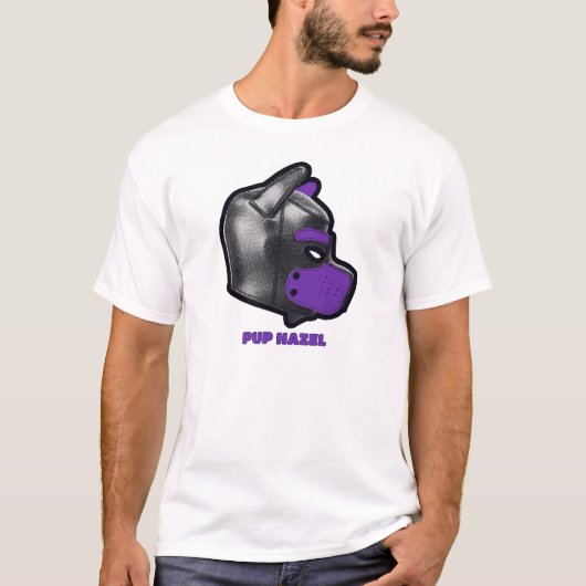 Puppy hood Purple T-shirt (Voorkant)