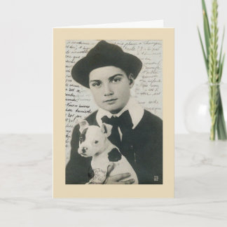 Puppy houdt van verjaardag Kaart