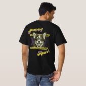 Puppy Hour Design– Cute Dog Lover T-shirt (Achterkant volledig)