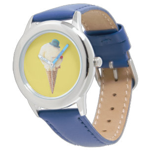 Puppy Ice Cream Horloge
