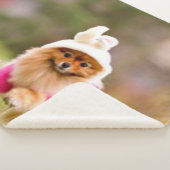 PUPPY in BUNNY PAK Sherpa Deken (3/4)