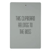 Puppy in de deuropening Mini Klembord (Achterkant)