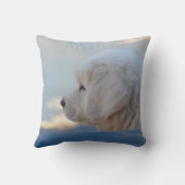 Puppy in de Sky Pillow Kussen (Achterkant)