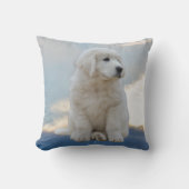 Puppy in de Sky Pillow Kussen (Voorkant)