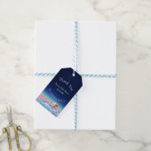 Puppy In De Wolken Babyfeest Cadeaulabel (Met Touw)