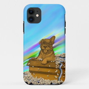 Puppy in een doos Case-Mate iPhone case