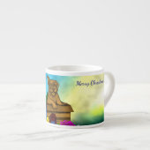 Puppy in een doos, Merry Xmas Espresso Kop (Voorkant rechts)