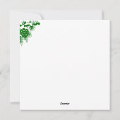 Puppy in een doos, Merry Xmas Feestdagenkaart (Achterkant)