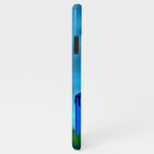 Puppy in een doos, Merry Xmas iPhone Hoesje (Rechterkant)