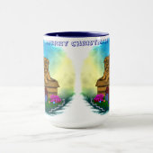 Puppy in een doos, Merry Xmas Mok (Midden)