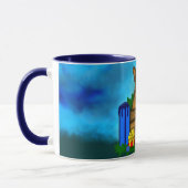 Puppy in een doos, Merry Xmas Mok (Links)