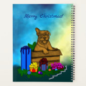 Puppy in een doos, Merry Xmas Planner (Achterkant)